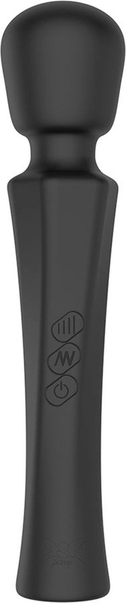 Pixey Aquamini Black Edition – Compact Vibrator met Flexibele Siliconen Kop, 5 Snelheden, 20 Pulsstanden, Stil & Krachtig, Magnetisch Oplaadbaar, Spatwaterdicht