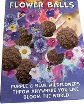 Sasemy - Zomer - Bloem zaden - Wilde Bloemen - Zomerbloemen - Kleuren in je tuin - Bijen en Vlinders - Paarse en blauwe wilde bloemen