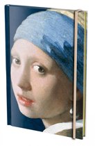 Bekking & Blitz - Notitieboek - A5 formaat - Kunst – Meisje met de Parel - Girl with the Pearl Earring - Johannes Vermeer - Mauritshuis Den Haag