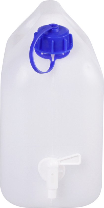 Jerrican 5 litres pour eau - avec robinet - sans BPA | bol