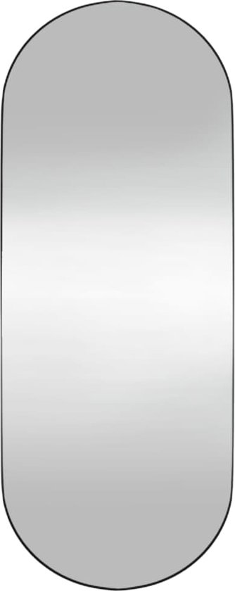 vidaXL - Wandspiegel - 20x50 - cm - ovaal - glas