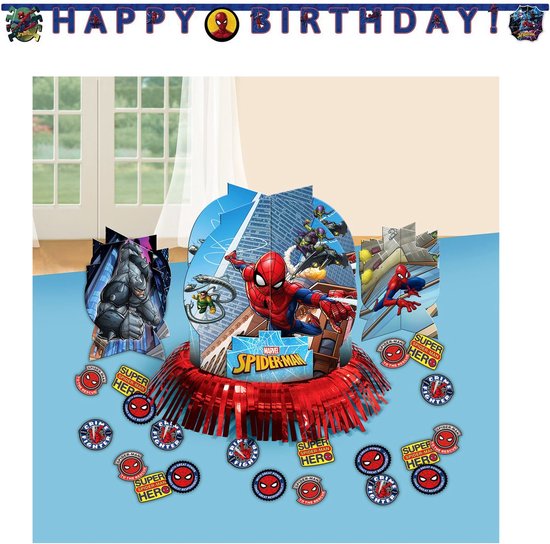 Kit anniversaire enfant Super-Héros - Fêtes d'anniversaire