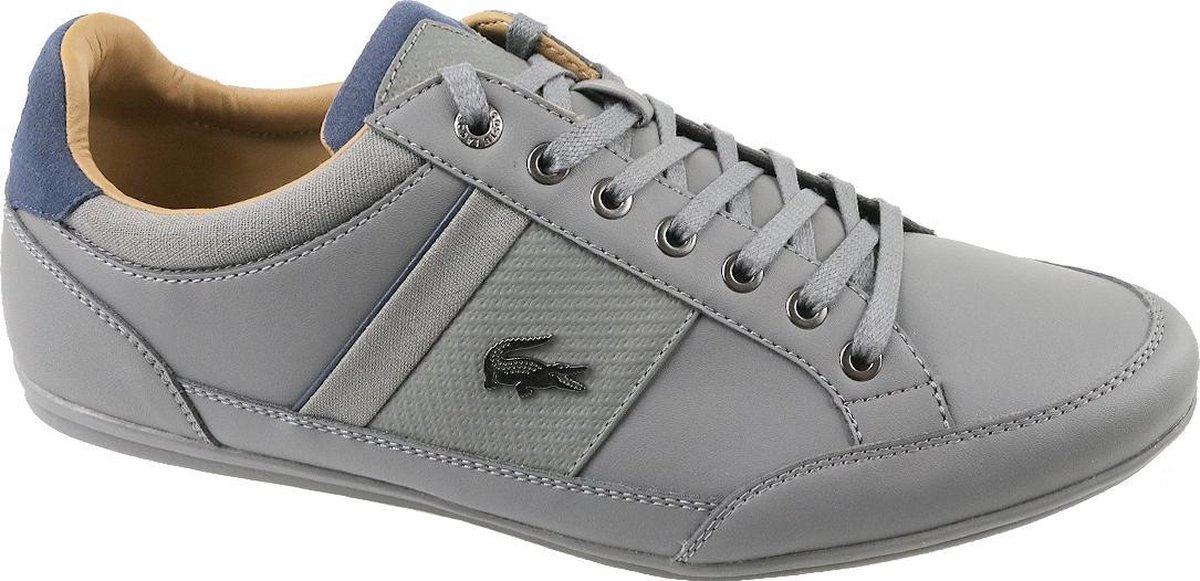 Lacoste Chaymon 118 1 CAM0011G1N81 Mannen Grijs Halbschuhe maat