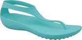 Crocs W Serena Flip 205468-40M , Vrouwen, Turkoois, Sportsandalen maat: 36/37 EU