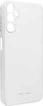 Roar Space hoesje Geschikt voor Samsung Galaxy A14 4G/5G flexibel elegant soft touch wit