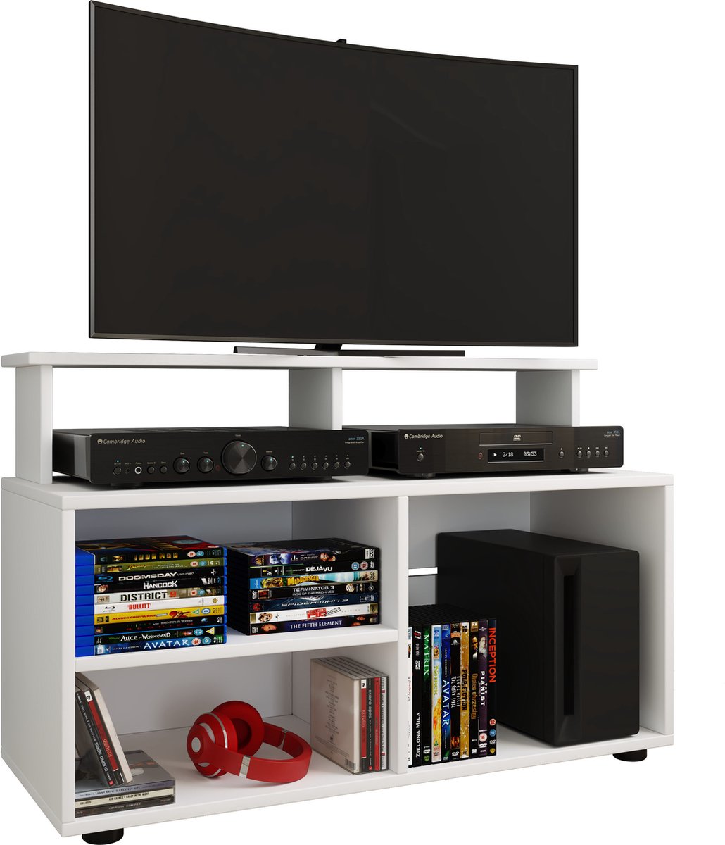 VCM mediawandmeubel, zwevend tv-meubel, groot tv-meubel, tv-bureau, tv-meubel voor 65 inch