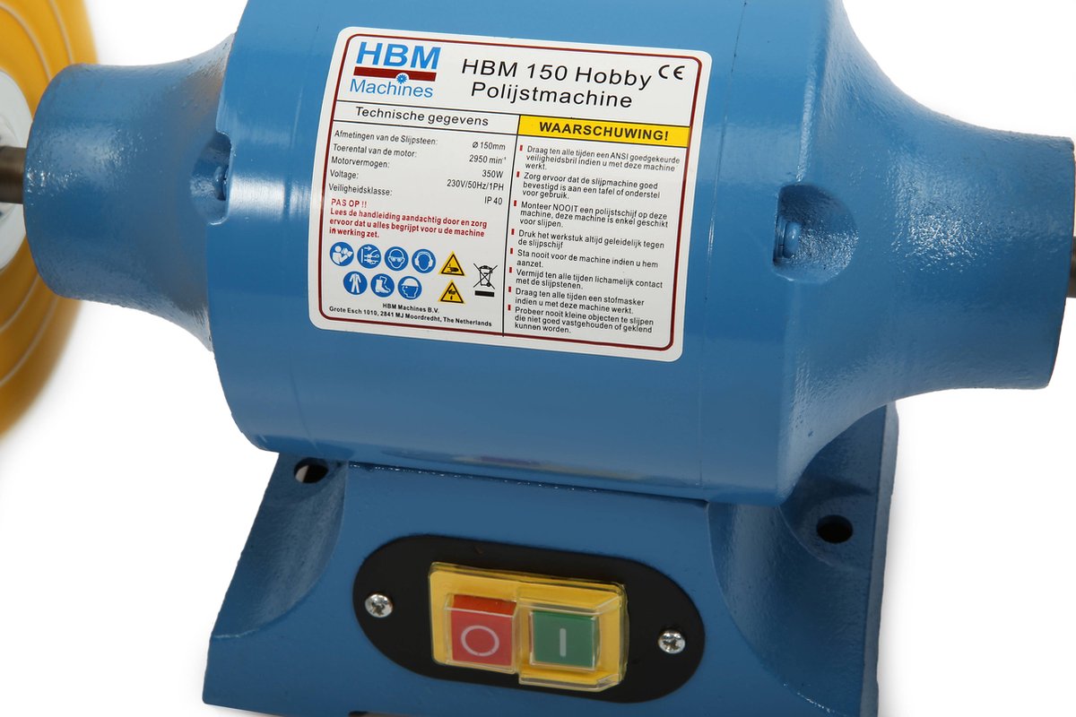 HBM 150mm Hobby Polijstmachine – foto 3