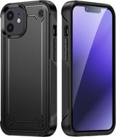 Smartphonica Schokbestendig hoesje voor iPhone 11 shock proof case - Zwart / TPU / Back Cover geschikt voor Apple iPhone 11