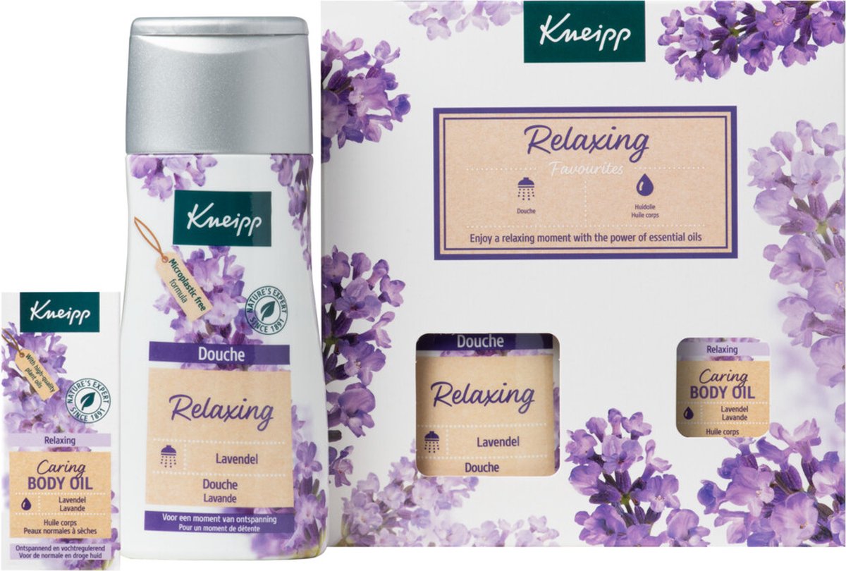 3x Kneipp Geschenkset Relaxing Favourites 1 set