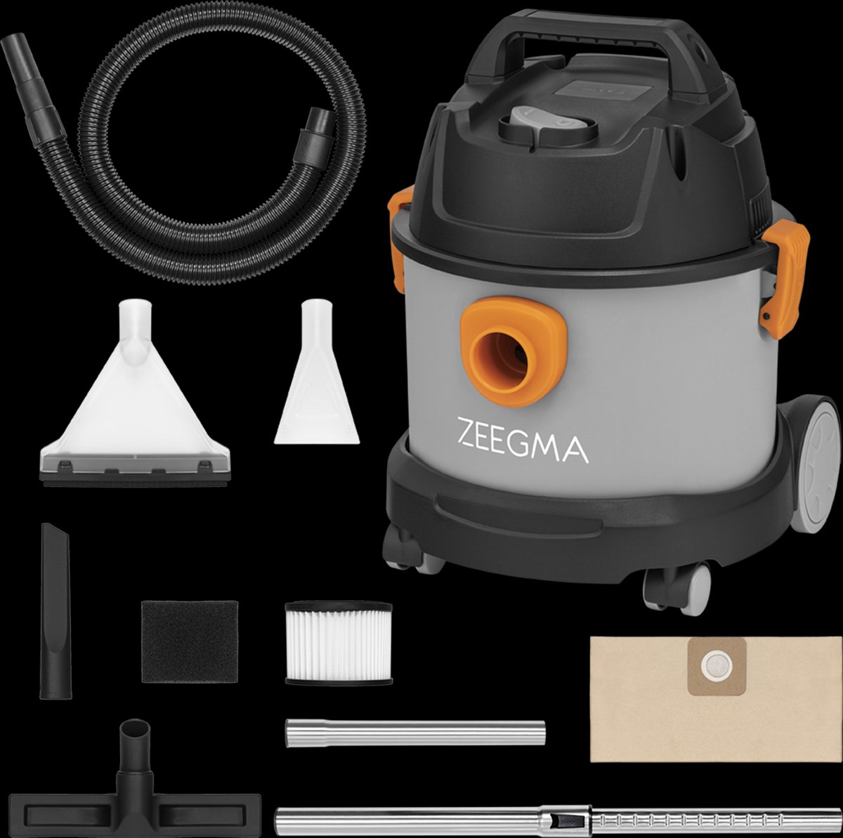 Zeegma Sans PRO MULTI - Aspirateur eau et poussière - 1600 W - Aspirateur  industriel 