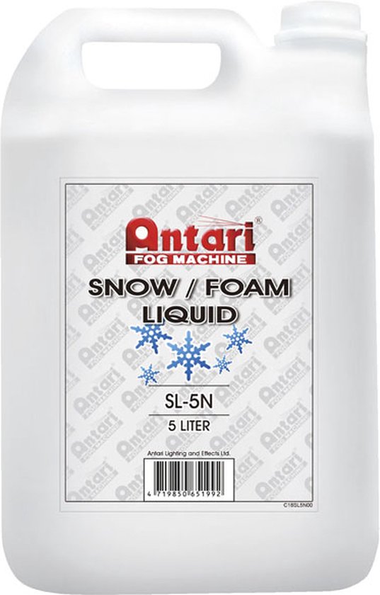 Sneeuw schuimvloeistof Antari SL-5N 5L Fine