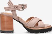 Shabbies Amsterdam Sandalenet Padded Taupe - Maat 36