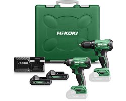 Hikoki - KC18DAWAZ - Comboset - Accuboormachine DS18DA - Accuslagschroevendraaier WH18DA