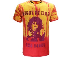 The Doors Light My Fire Dip Dye T-Shirt - Officiële Merchandise - M