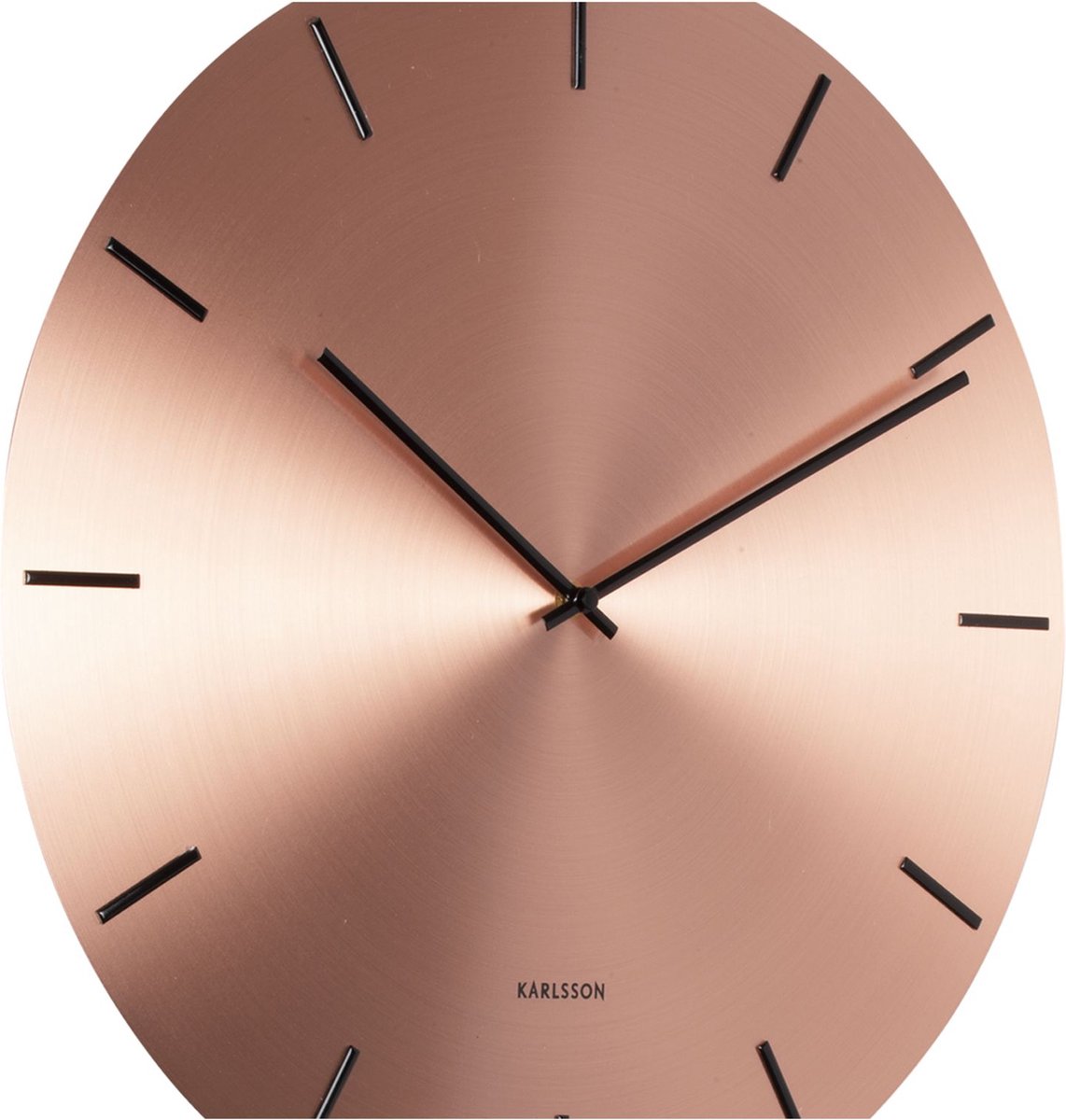 Wandklok Norris S Koper - 50 cm | Tuincentrum De Boet