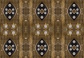 Fotobehang Luxury Pattern Pearls | XL - 208cm x 146cm | 130g/m2 Vlies