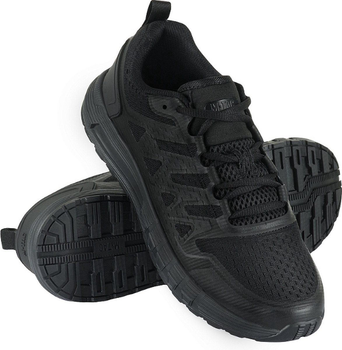 RAMBUX® M-Tac - Sneakers - Zwart - Zomer Sportschoenen - Slijtvast & Ademend - Schoenen met EVA Foam Zool - Gevulkaniseerd Rubber - Hiel en Neus Verstevigd - Maat 36