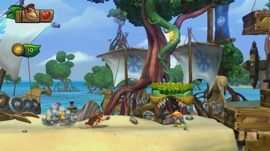 Donkey Kong Country, Tropical Freeze (Select) Wii U - Nintendo