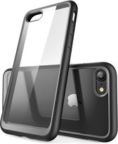 Transparant Shock Proof Bumper Hoesje Geschikt voor Apple iPhone SE (2020) Zwart