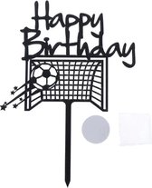 Akyol - Voetbal Taart topper - Happy Birthday Taart Topper - Taart topper - Cake topper - Happy birthday - Verjaardagstaart topper - Verjaardag