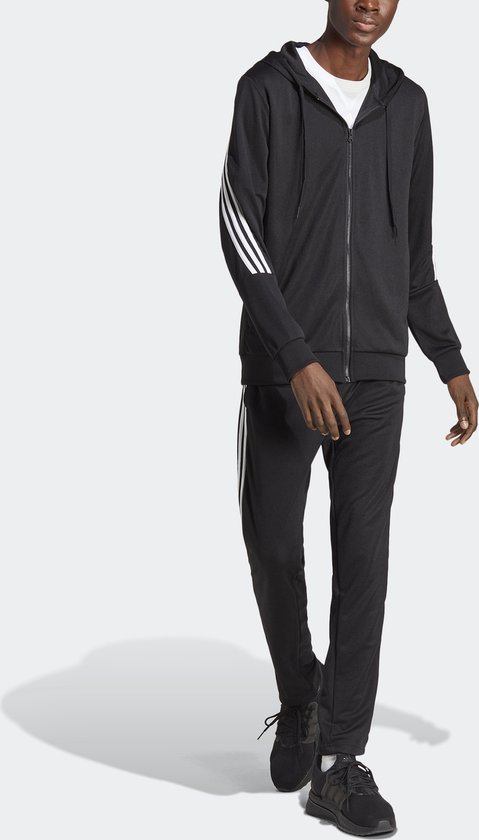 adidas Sportswear 3-Stripes Trainingspak - Heren - Zwart- XL