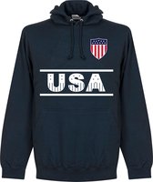 Verenigde Staten Team Hoodie - Navy - L