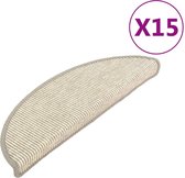 vidaXL-Trapmatten-zelfklevend-15-st-56x17x3-cm-zilverkleurig