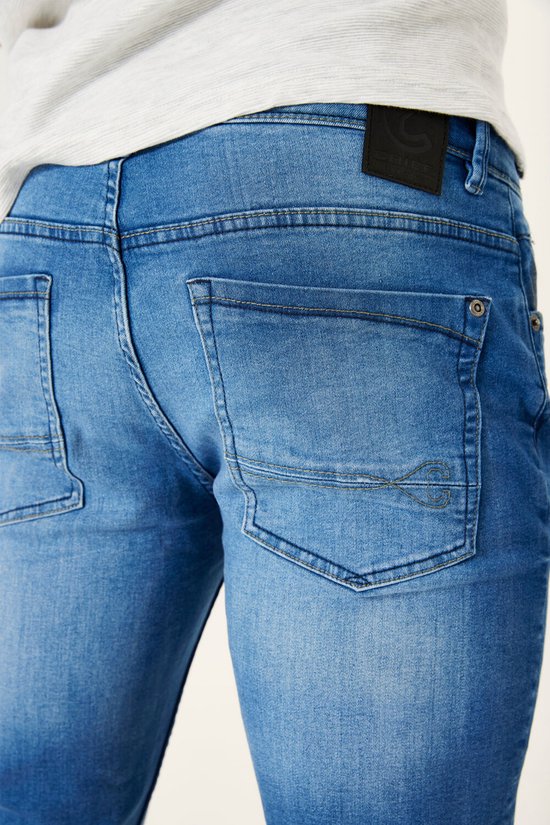 Chief Byron Heren Skinny Fit Jeans Blauw