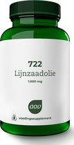 AOV 722 Lijnzaadolie - 90 capsules - Vetzuur