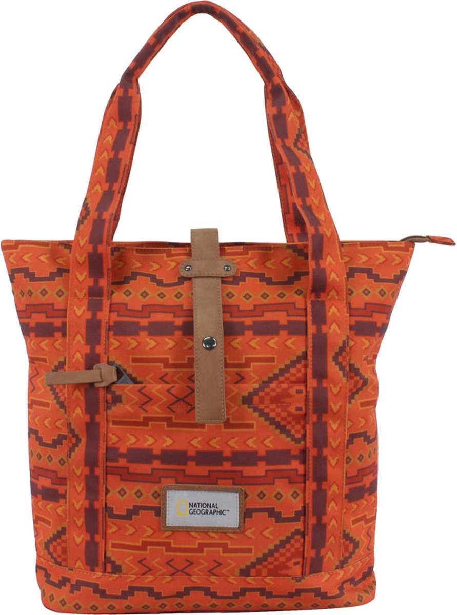 National Geographic Shopper / Schoudertas - Weekend - Oranje - Oranje