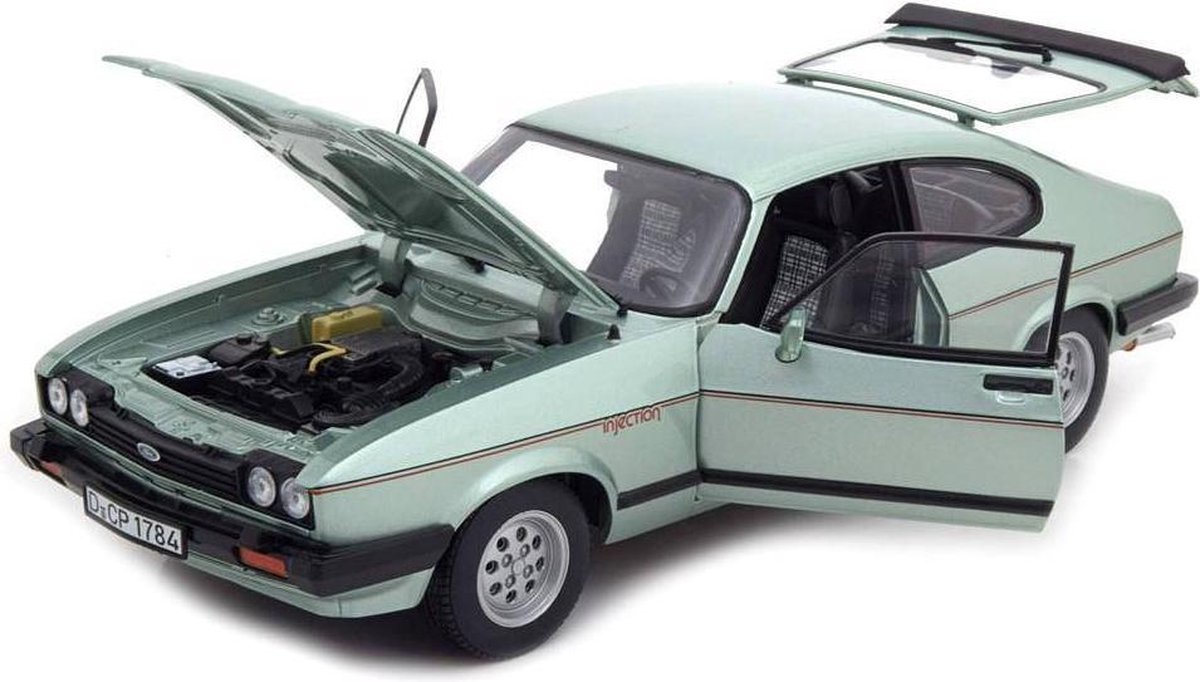 Ford Capri MKIII 2.8i 1982 Licht Groen Metallic 1-18 Norev | bol.com