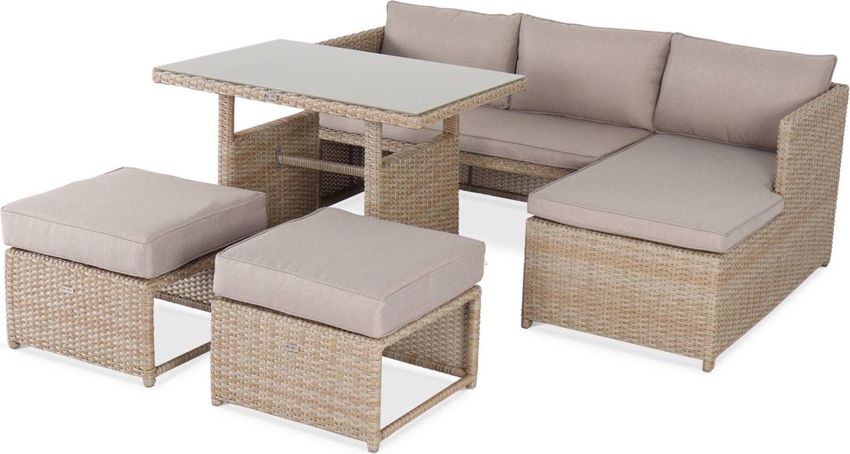 Moderne tuinset reggiano voor 6 personen, merk sweeek.