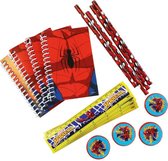 Spiderman uitdeelspeelgoed set 16-delig