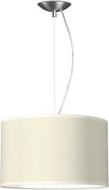 Home Sweet Home hanglamp Bling - verlichtingspendel Deluxe inclusief lampenkap - lampenkap 35/35/21cm - pendel lengte 100 cm - geschikt voor E27 LED lamp - warm wit