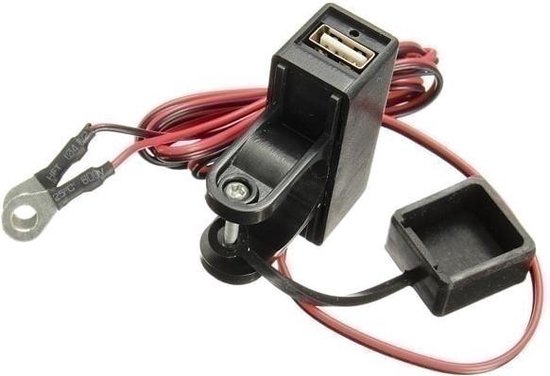Gevestigde theorie Inspectie beroerte 22mm 12V Motorfiets ATV Waterdichte USB Power Charger Socket | bol.com