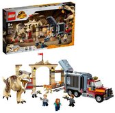 LEGO Jurassic World T. Rex & Atrociraptor Dinosaurus Ontsnapping - 76948