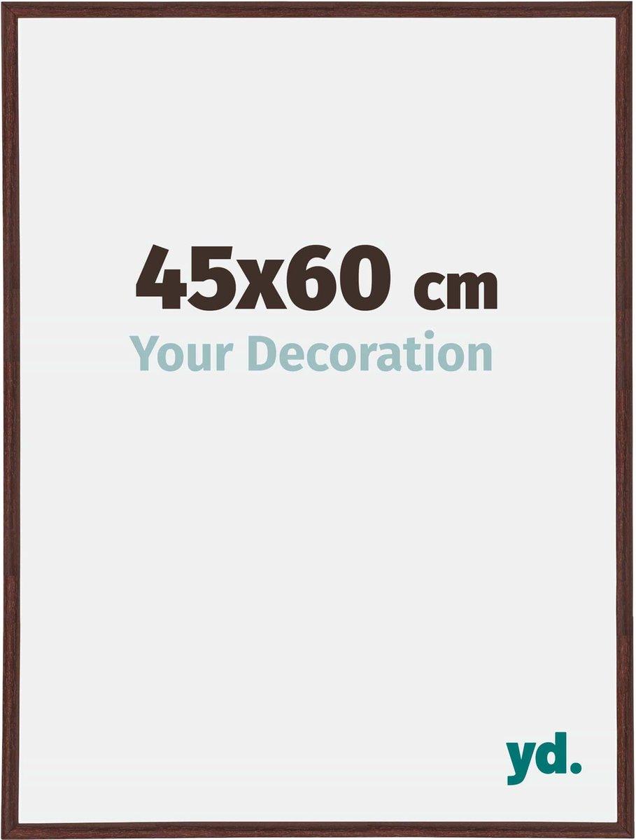 yd. Your Decoration - Fotolijst 45x60 cm - Kunststof - Bruin - Annecy