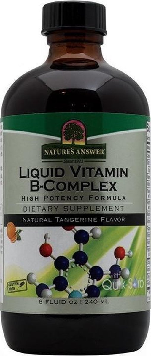Natures Answer Vloeibaar Vitamine Liquid Vitamin B 240 ml