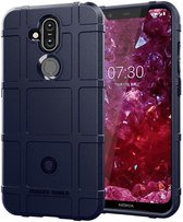Hoesje voor Nokia 1 Plus - Beschermende hoes - Back Cover - TPU Case - Blauw