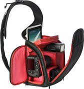 INDEPMAN DL-B011 Camera Tas - 30 x 18 x 26 cm - Rood