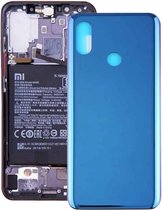Achterkant voor Geschikt voor Xiaomi Mi 8 (blauw)