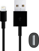 hoge kwaliteit USB Sync Data / laad Kabel voor iPhone 6 / 6S & 6 Plus / 6S Plus, iPhone 5 & 5S & 5C, iPad Air, 1m(zwart)