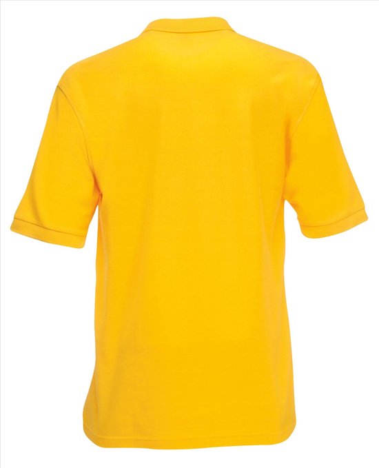 Fruit of the Loom - Classic Pique Polo - Geel - 3XL