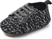 Zwarte sneaker - Textiel - Maat 21 - Zachte zool - 12 tot 18 maanden