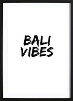 Bali Vibes (50x70cm) - Wallified - Tekst - Poster  - Wall-Art - Woondecoratie - Kunst - Posters