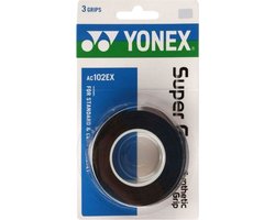 Yonex AC-102EX Wet Super Grap - zwart - 3pcs