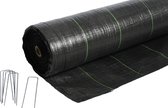 Couvre-sol - Toile de racine 3,30 m de large x 50 m de long; 165M² + 100 stylos tapis de sol GRATUITS. Tapis de sol = qualité supérieure européenne