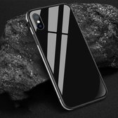 SULADA schokbestendige luchtvaart aluminium metalen frame + nano glas + TPU Case voor iPhone XR (wit)