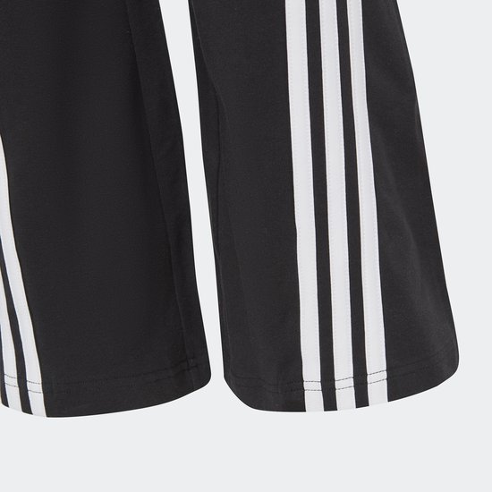 adidas Sportswear Future Icons 3-Stripes Cotton Flared Legging - Kinderen - Zwart- 152