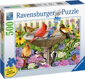 Ravensburger At the Birdbath Jeu de puzzle 500 pièce(s) Animaux